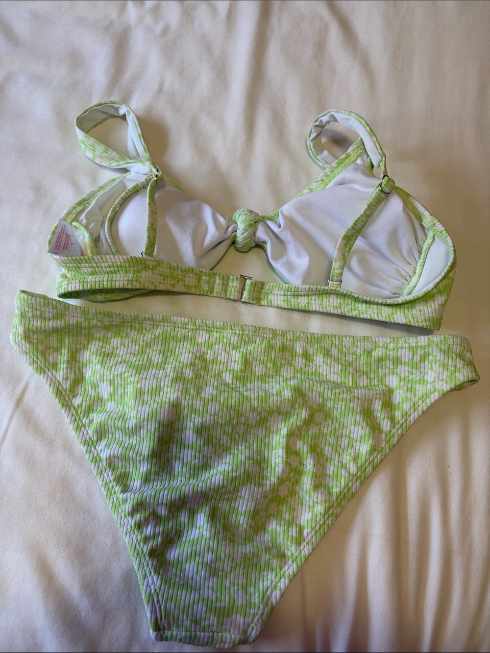 Xhilaration Yellow & Coral Floral & Light Green & White Bikini Sets ☀️ - Picture 5 of 5